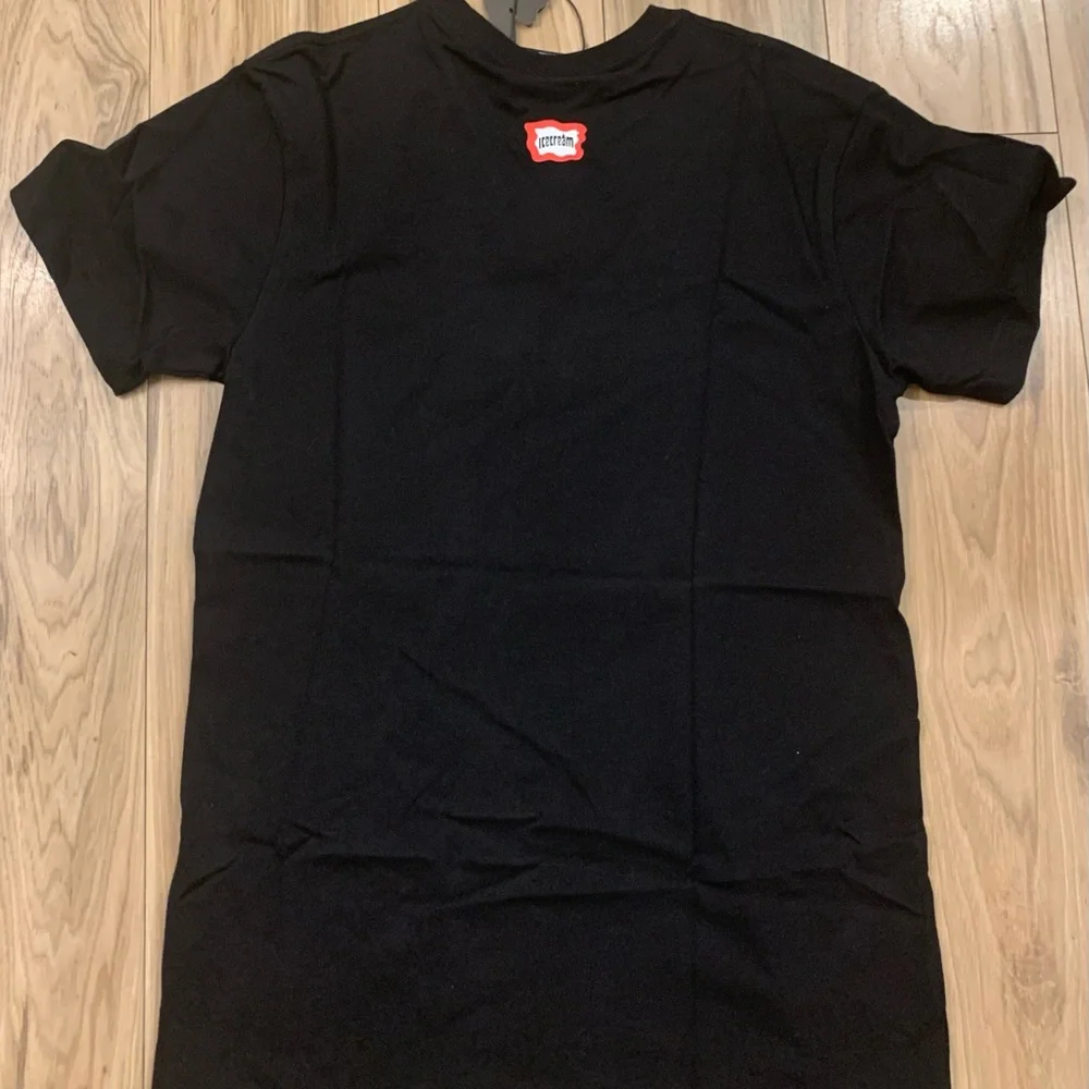 Ice Cream Men’s Wave Short Sleeve Tee, Black